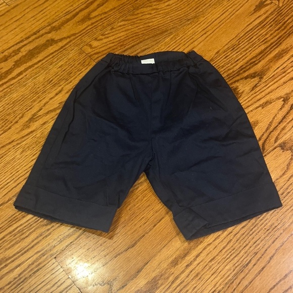 Saks Fifth Avenue Girl’s Plaid Top Navy Shorts Set Size 2 - Picture 8 of 10